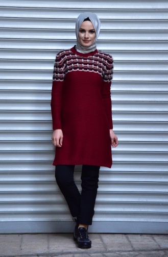 Claret Red Sweater 1084-12
