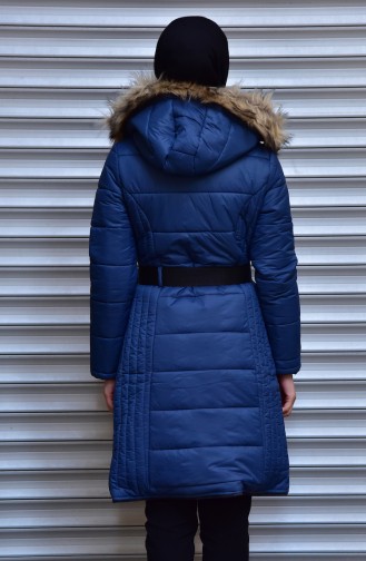 Indigo Winter Coat 1387-06
