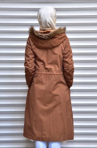 Dark Tan Coat 5027-06