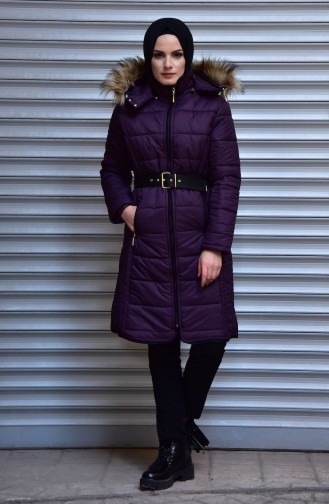 Purple Winter Coat 1387-04