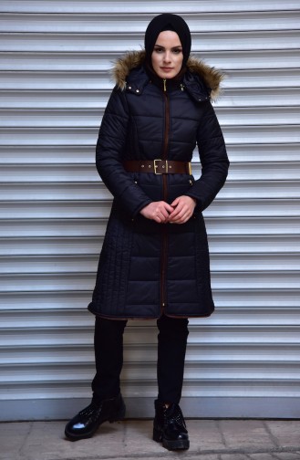 Manteau Noir 1387-02