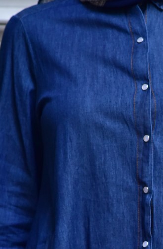 Jeans Blue Overhemdblouse 61019-01
