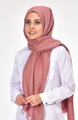 Dusty Rose Shawl 15