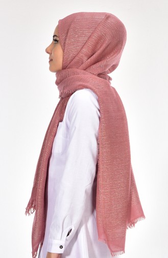 Dusty Rose Shawl 15