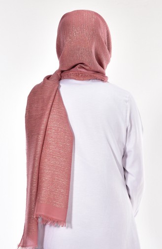 Dusty Rose Shawl 15