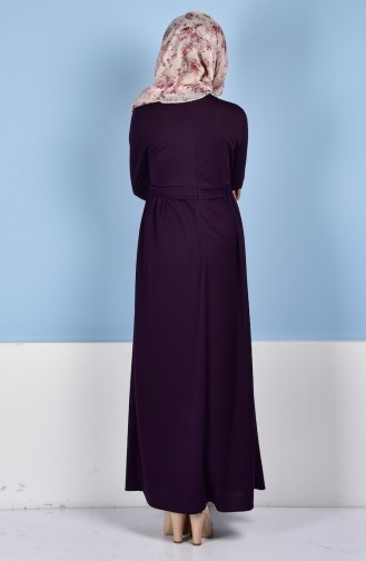 فستان أرجواني 6098A-02