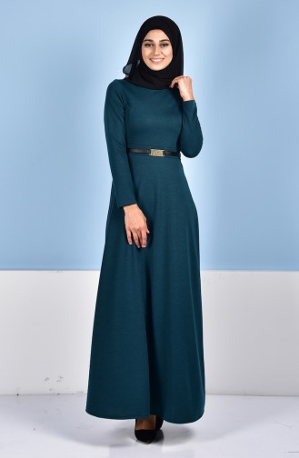 Robe Hijab Vert 4004-01