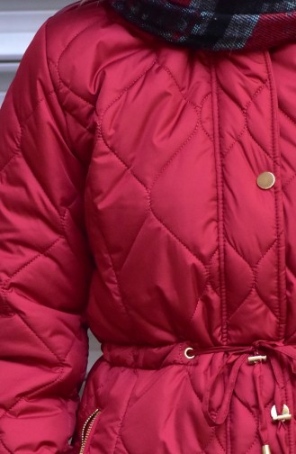 Claret Red Winter Coat 71146-02