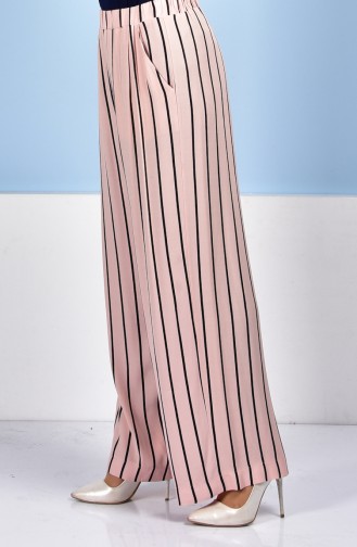 Striped Pants 1006-04 Powder Black 1006-04