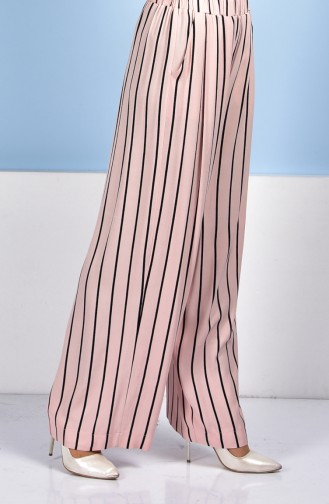 Striped Pants 1006-04 Powder Black 1006-04