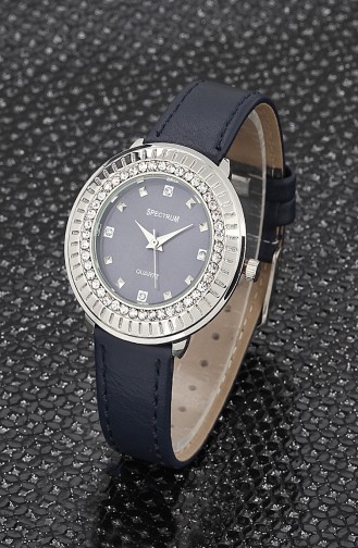 Navy Blue Wrist Watch 1447-01