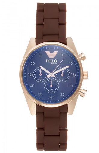 Polo Rucci Wrist Watch  PRBF1993LK Brown 1993LK