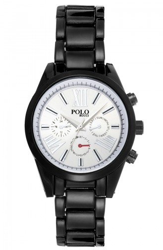 Polo Rucci Wrist Watch PRBH1998LA Black 1998LA