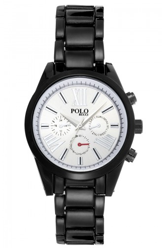 Polo Rucci Kol Saati PRBH1998LA Siyah 1998LA