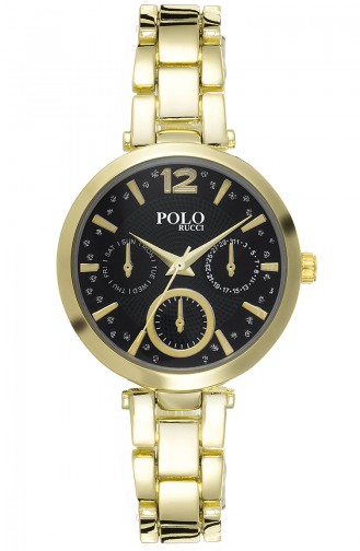 Polo Rucci Wrist Watch PRBH2015A Yellow 2015A