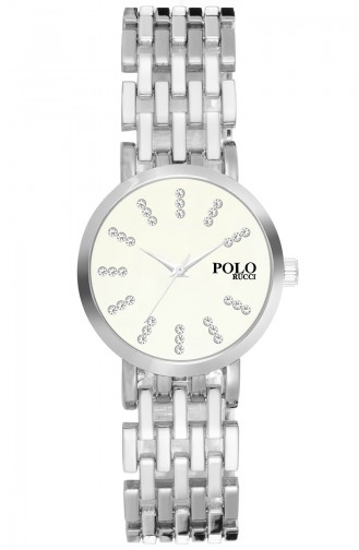 Polo Rucci Wrist Watch RRBG17006 Silver 17006