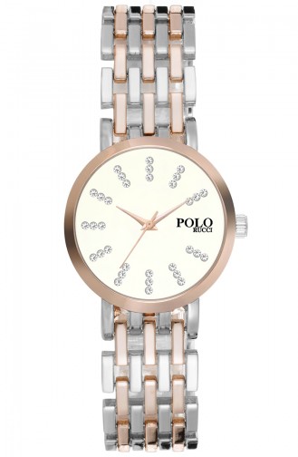 Polo Rucci Wristwatch RRBG17009 Silver Copper 17009