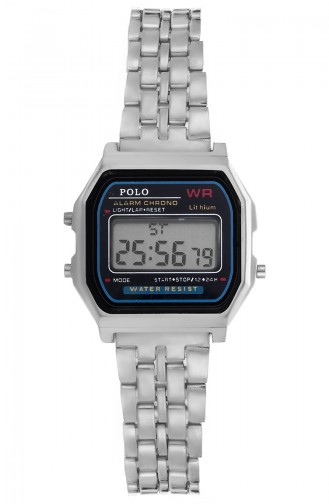 Silver Gray Wrist Watch 18007