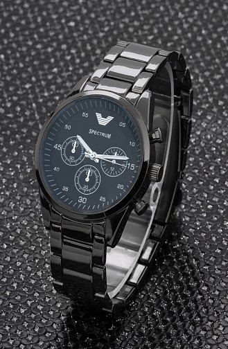 Black Wrist Watch 8204-01
