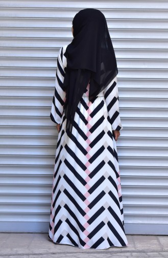 Black Hijab Dress 1009-01