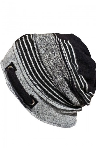 Bonnet-Béret NS130 Gris Noir 130