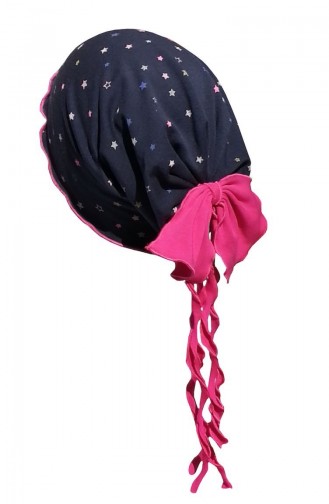 Hat-Beret NS138 Navy Fuchsia 138