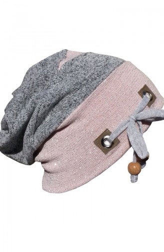 Bonnet-Béret NS140 Poudre Gris Mélange 140