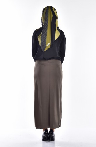 Khaki Skirt 1135-02