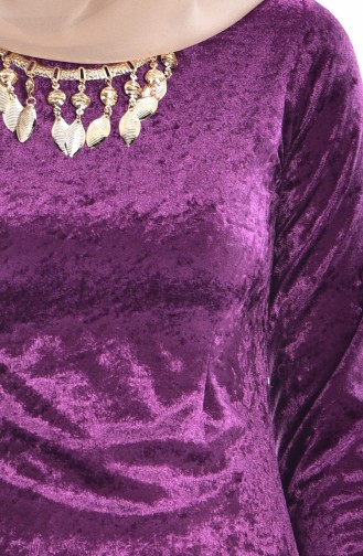 Robe Velours 3207-05 Plum 3207-05