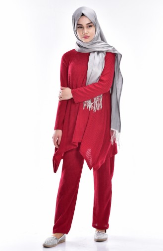 Claret Red Suit 14836-04