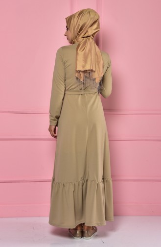 Mink Hijab Dress 4133-09