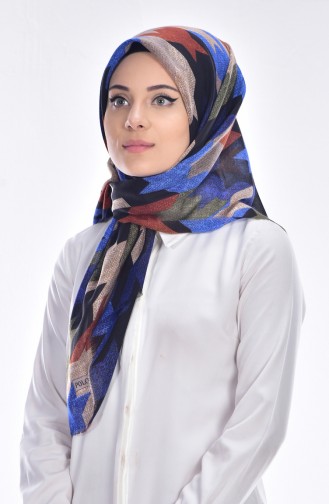 Echarpe Coton a Motifs 50355-14 Parlament 14
