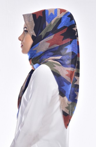 Echarpe Coton a Motifs 50355-14 Parlament 14