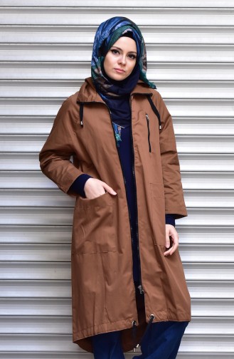 Brown Winter Coat 41007-04