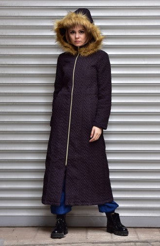 Purple Winter Coat 1480-01