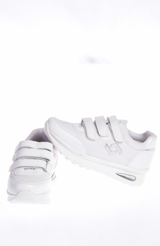 أحذية الأطفال أبيض 50136-02