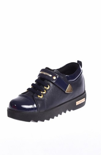 Velvet Kid`s Shoes 50138-02 Navy Blue 50138-02