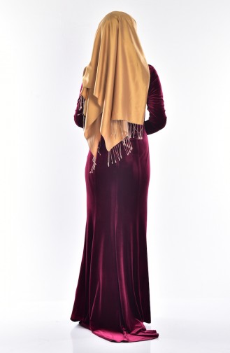 Zwetschge Hijab Kleider 5002-04