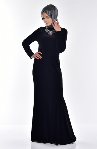 فستان أسود 5002-02