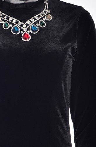 فستان أسود 5002-02
