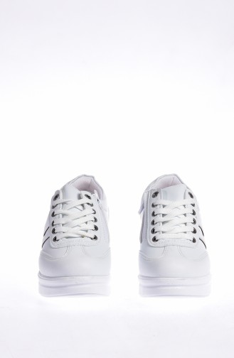 White Sport Shoes 0101-03