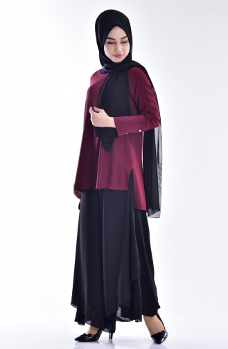 Claret red Blouse 50357-04