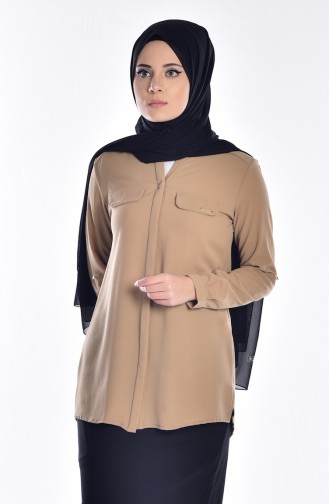 قميص عسلي 3452-02