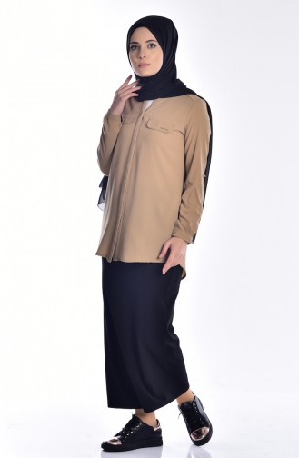 قميص عسلي 3452-02