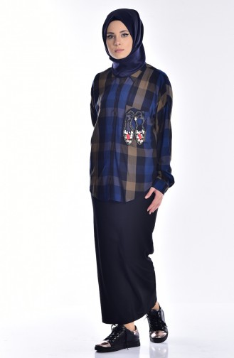 Navy Blue Shirt 21320-01