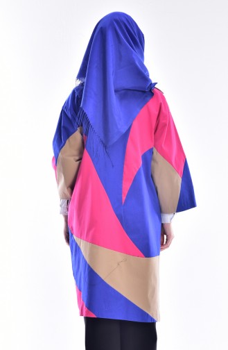 Patchwork Cape 4358-02 Saks 4358-02