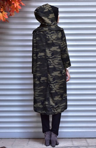 Army Green Winter Coat 41007A-01