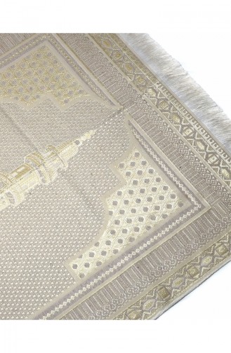 Tapis de Prière a Motifs Mosquée 3000-10 Vison 3000-10