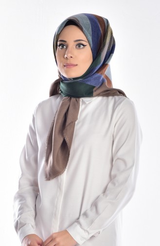 وشاح أخضر زمردي 14