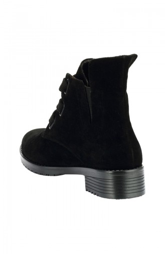 Women`s Suede Boot 5520-01 Black 5520-01